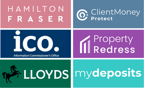 Lettings Launch Kit partners: Hamilton Fraser, ClientMoney Protect, ICO, Property Redress, Lloyds, mydeposits